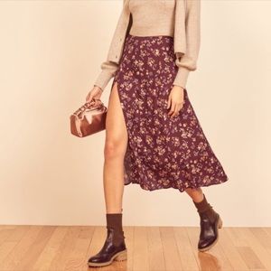 Reformation Zoe Skirt in Chantelle-like new